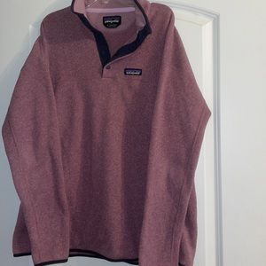 patagonia half button pullover